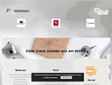 Tablet Screenshot of printmedias.de